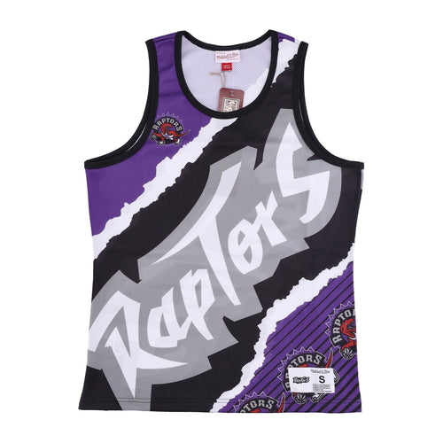 MITCHELL & NESS Canotta Tipo Basket Uomo Nba Jumbotron 2.0 Sublimated Tank Hardwood Classics Torrap Original Team Colors da uomo