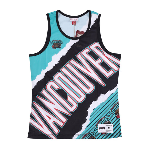 MITCHELL & NESS Canotta Tipo Basket Uomo Nba Jumbotron 2.0 Sublimated Tank Hardwood Classics Vangri Original Team Colors da uomo