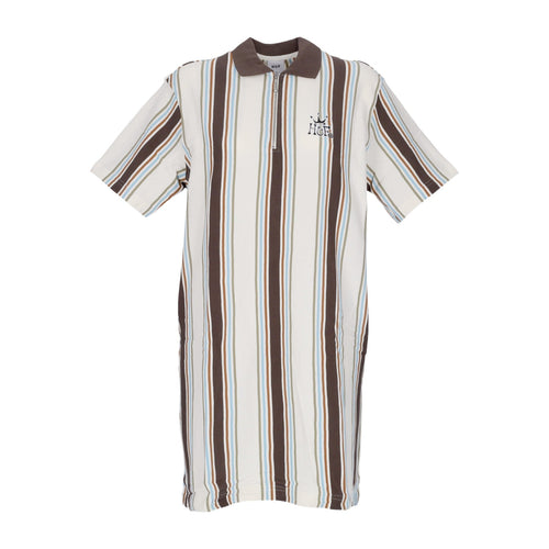 HUF Vestito Donna Crown Polo Knit Dress Off White da donna