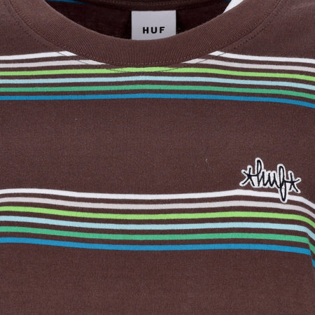 HUF Vestito Donna Landmark Knit Dress Brown da donna