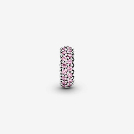 PANDORA Distanziatore rosa scintillante