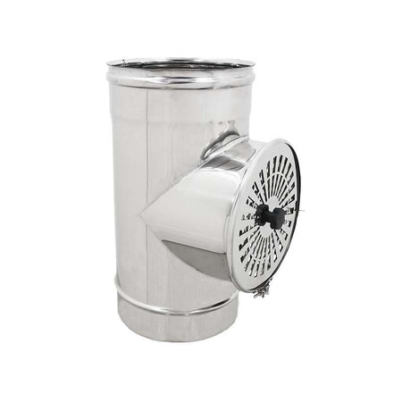 Modulo di compensazione da 220mm MF a T in acciaio inox AISI 304