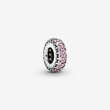 PANDORA Distanziatore rosa scintillante