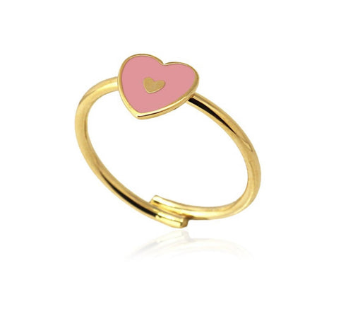 Anartxy - Anello cuore rosa