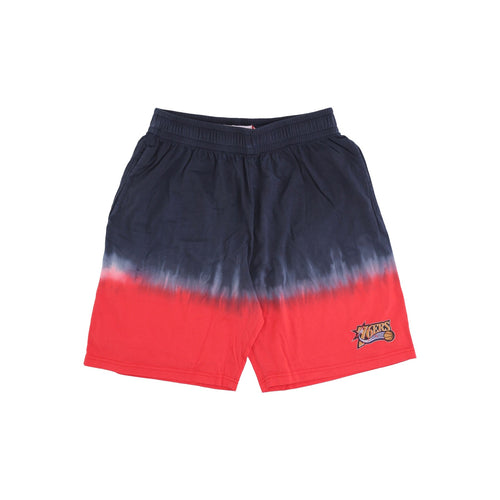 MITCHELL & NESS Pantalone Corto Uomo Nba Horizontal Tie Dye Short Hardwood Classics Phi76e Original Team Colors da uomo