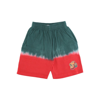 MITCHELL & NESS Pantalone Corto Uomo Nba Horizontal Tie Dye Short Hardwood Classics Seasup Original Team Colors da uomo