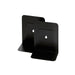 Coppia Reggilibri In Metallo Nero Art.088