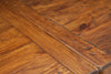 Biscottini Tavolo Country allungabile legno massello di tiglio finitura noce. Made in Italy