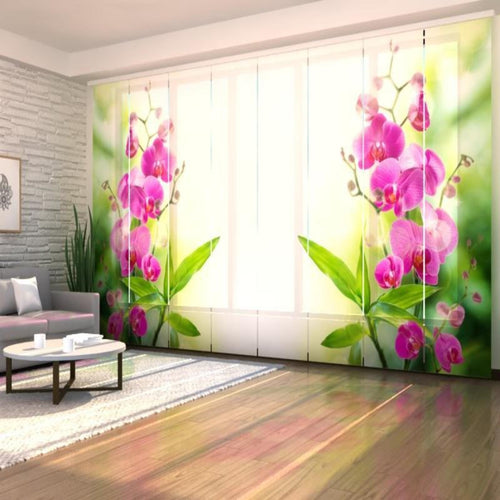 Set di 8 Tende a Pannello Colori dell'Estate