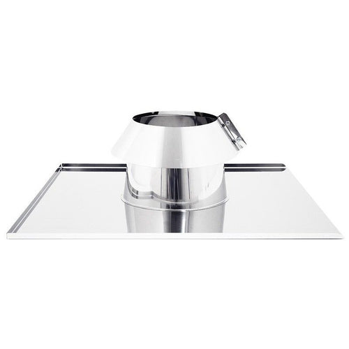 Faldale piano da 160mm in acciaio inox 6 decimi AISI 304