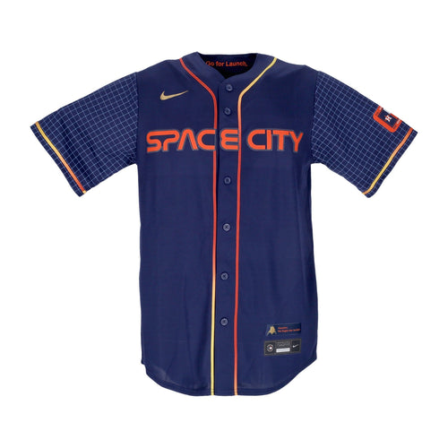 NIKE MLB Casacca Baseball Uomo Mlb Official Replica Jersey City Connect Houast Original Team Colors da uomo