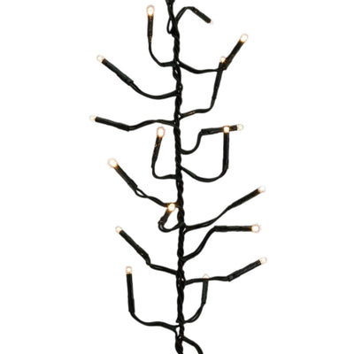 Catena lineare a LED luce calda con 8 funzioni luminose da 27 metri