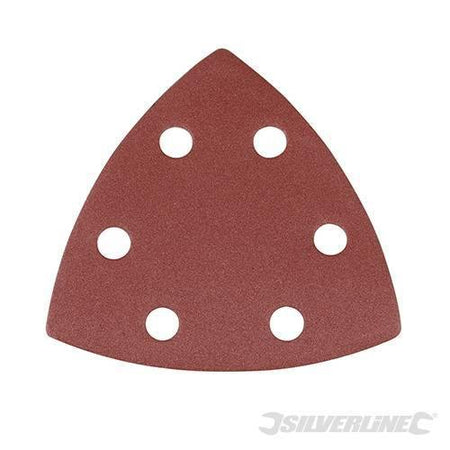 Fogli triangolari con fissaggio strappo 90 mm in ossido di alluminio varie grane prezzo Silverline