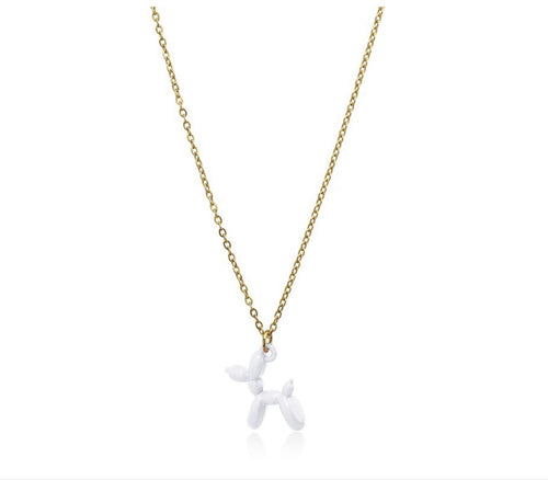 Anartxy - Collana con cagnolino BL