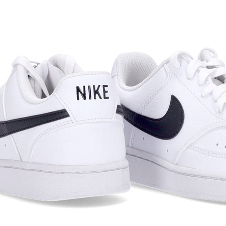 Nike Scarpa Bassa Donna W Court Vision Low Next Nature White/black/white da donna