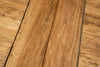 Biscottini Tavolo allungabile in legno massello di tiglio struttura grigio anticato piano finitura naturale. Made in Italy