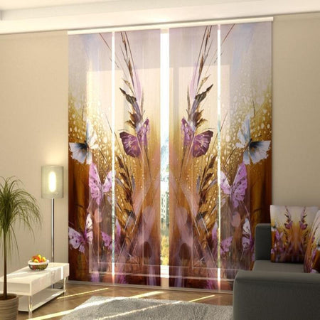 Tende a Pannello Farfalle e Fiori