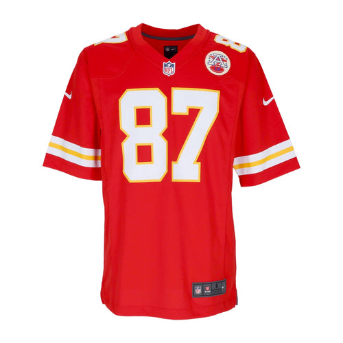 NIKE NFL Casacca Football Americano Uomo Nfl Game Team Colour Jersey No 87 Kelce Kanchi Original Team Colors da uomo
