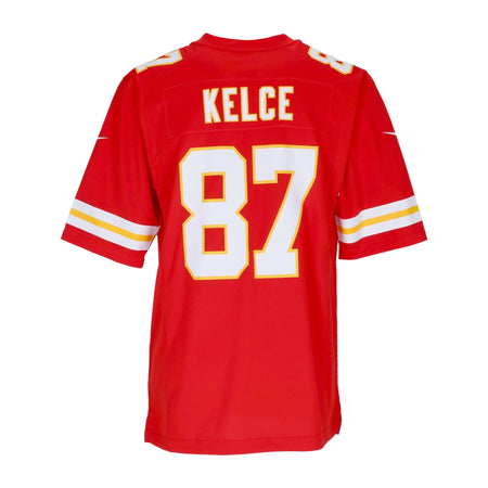 NIKE NFL Casacca Football Americano Uomo Nfl Game Team Colour Jersey No 87 Kelce Kanchi Original Team Colors da uomo