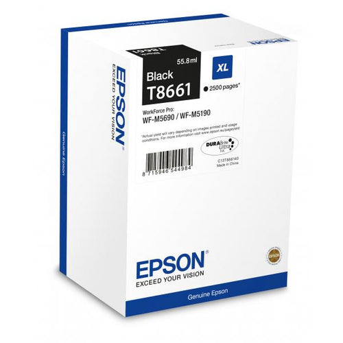 Epson T8661 - Nero - originale - ricarica inchiostro