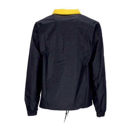 NIKE NBA Giacca Coach Jacket Uomo Nba Lightweight Jacket Loslak Black/amarillo/field Purple/amarillo da uomo