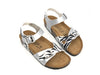 GOLDSTAR Sandalo Bambina Argento Zebra