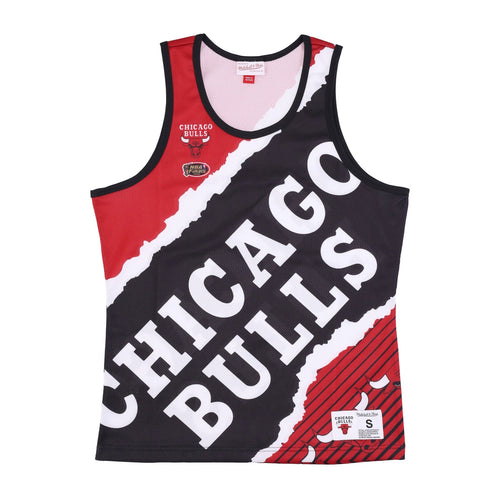 MITCHELL & NESS Canotta Tipo Basket Uomo Nba Jumbotron 2.0 Mesh Tank Hardwood Classics Chibul Original Team Colors da uomo
