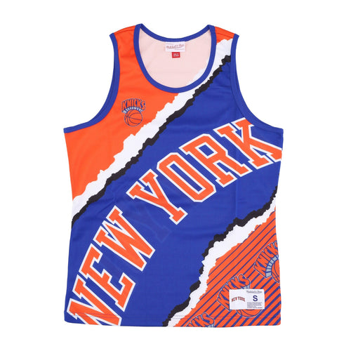 MITCHELL & NESS Canotta Tipo Basket Uomo Nba Jumbotron 2.0 Mesh Tank Hardwood Classics Neykni Original Team Colors da uomo