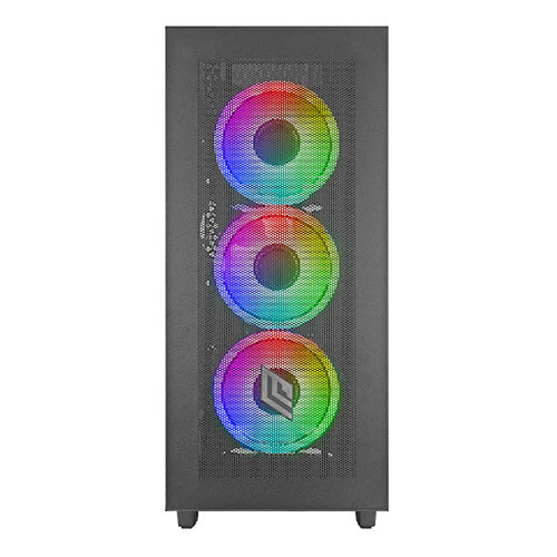 CASE ATX NOUA UTOPIA F501 BK 4 FAN ARGB