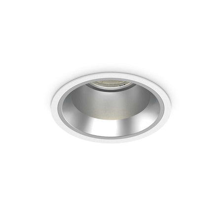 Faretto Ad Incasso Off Alluminio Bianco Led 28W 3000K Luce Calda