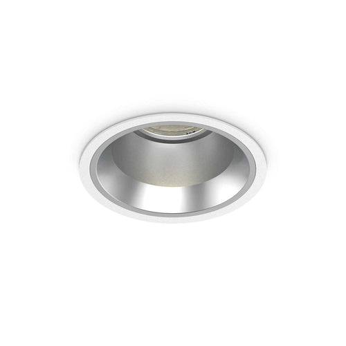 Faretto Ad Incasso Off Alluminio Bianco Led 28W 3000K Luce Calda