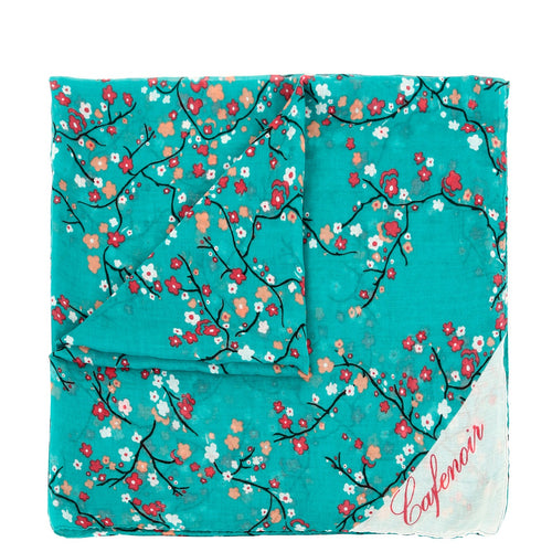 FOULARD STAMPA FIORE CILIEGIO