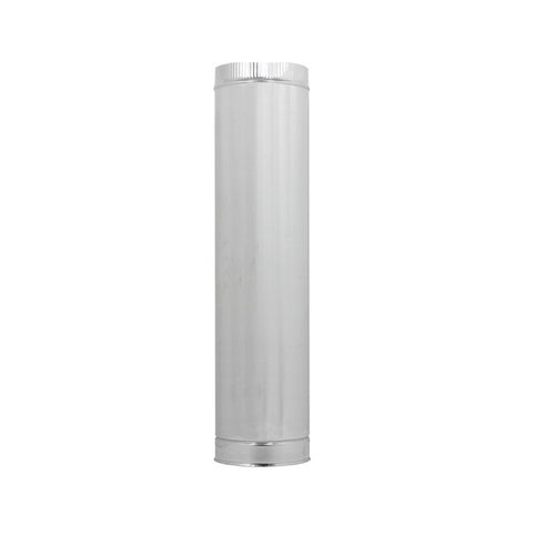Tubo canale zincato da 130 x 1000 mm spessore 6 decimi