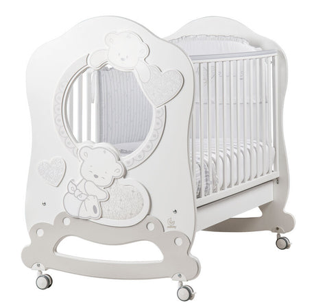 Lettino Oblò Italbaby Love Bianco