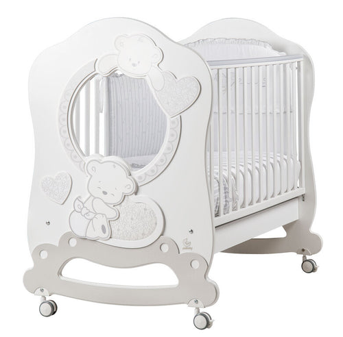 Lettino Oblò Italbaby Love Bianco