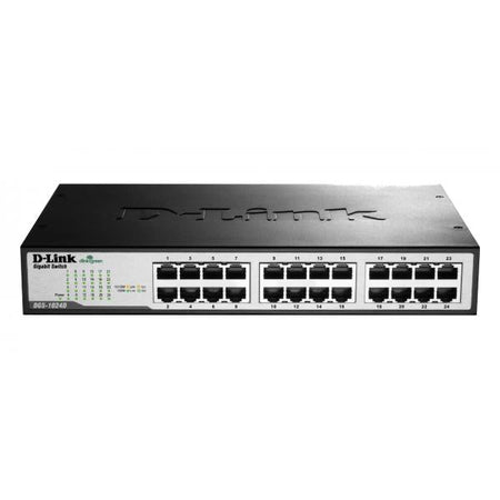 Switch 24 porte Gigabit 1000Base T Rame (connettore RJ-45) - Desktop
