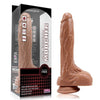 Dildo realistico marrone liquid silicone Moocher 21 cm