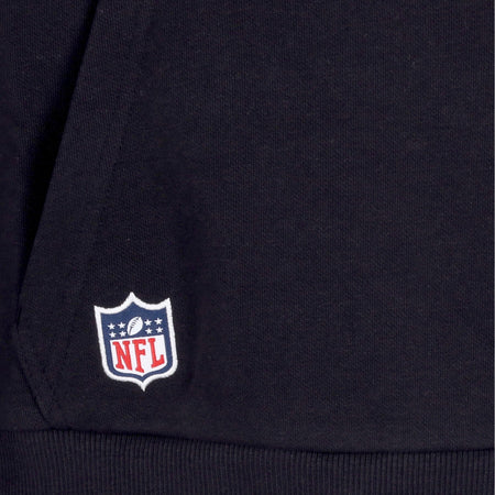 NEW ERA Felpa Cappuccio Uomo Nfl Script Team Hoody Lasrai Black/white da uomo