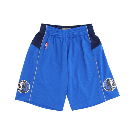 MITCHELL &amp; NESS Pantaloncino Basket Uomo Nba Dark Shorts Hardwood Classics Dalmav Original Team Colors da uomo