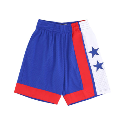 MITCHELL & NESS Pantaloncino Basket Uomo Nba Dark Shorts Hardwood Classics Nejnet Original Team Colors da uomo