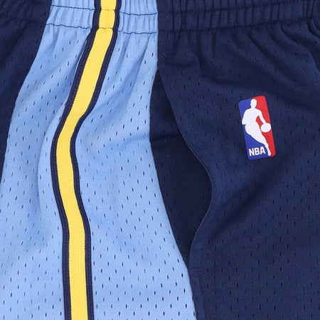 MITCHELL &amp; NESS Pantaloncino Basket Uomo Nba Dark Shorts Hardwood Classics Dennug Original Team Colors da uomo