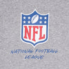 NEW ERA Felpa Cappuccio Uomo Nfl Script Team Hoody Nfllog Heather Grey/front Door Red da uomo