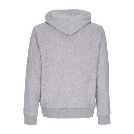 NEW ERA Felpa Cappuccio Zip Uomo Mlb League Essential Fz Neyyan Heather Graphite/white da uomo