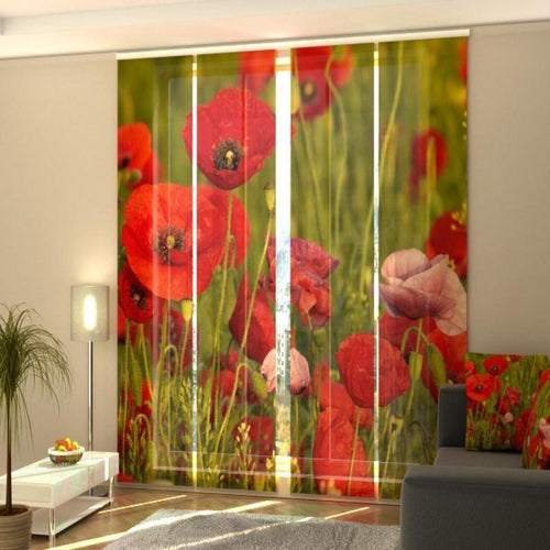 Tende a Pannello Papaveri Rossi
