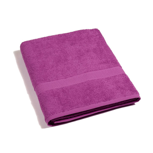 Telo doccia da bagno colorato 100 x 150 cm Minorca in cotone Caleffi