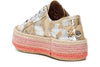 SNEAKERS FASCIA CORDA DEGRADE' CON TOMAIA PITONATA