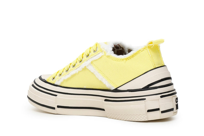SNEAKER IN CANVAS SFRANGIATO