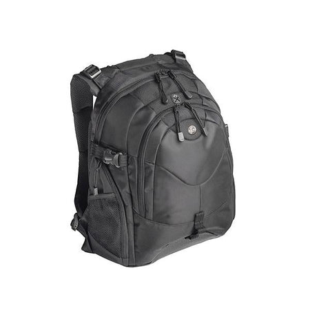 Targus 15 - 16 Inch / 38.1 - 40.6cm Campus Backpack (CAMPUS 16IN B/PACK BLK - NYLON BLACK)