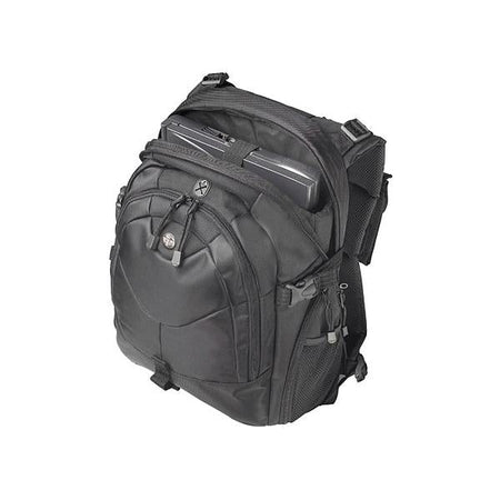 Targus 15 - 16 Inch / 38.1 - 40.6cm Campus Backpack (CAMPUS 16IN B/PACK BLK - NYLON BLACK)