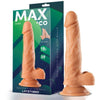 Zane - Dildo con Ventosa e Dettagli Anatomici 19,5 x 3,8 cm